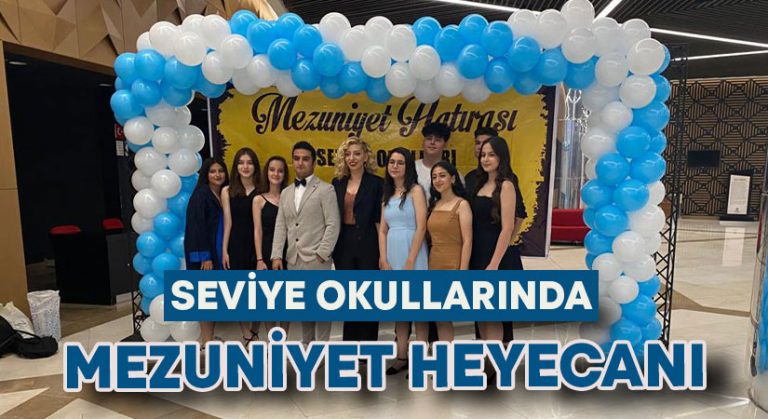 Seviye Okullarında mezuniyet coşkusu yaşandı!