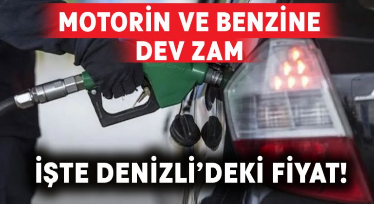 Benzin ve motorine dev zam