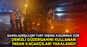 Bangladeşlileri yurt dışına kaçırmak için Denizli güzergahını kullanan insan kaçakçıları yakalandı!