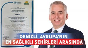 Büyükşehir’in Avrupa Sağlıklı Şehirler Ağı 7. Faz üyeliği kabul edildi