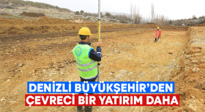 Denizli Büyükşehir’den çevreci bir yatırım daha