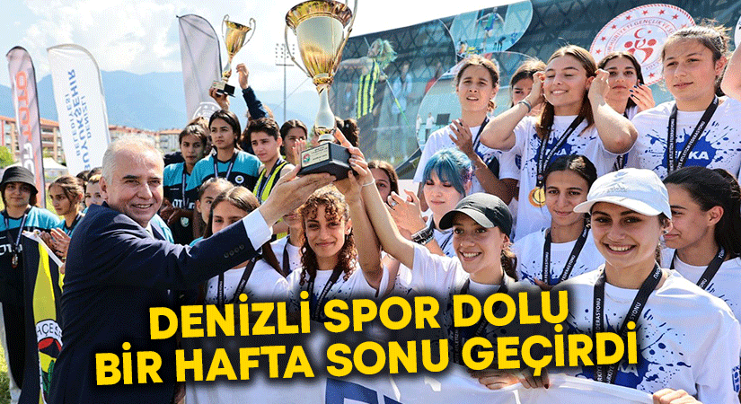 Denizli, spor dolu bir hafta sonu geçirdi