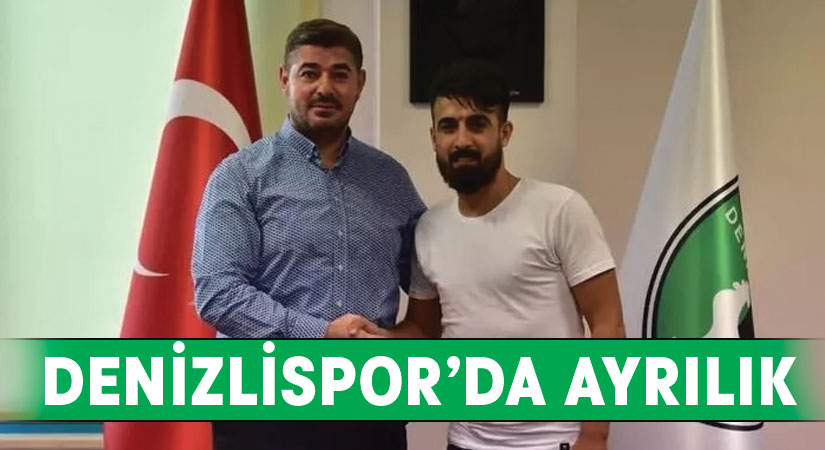 Denizlispor’da ayrılık