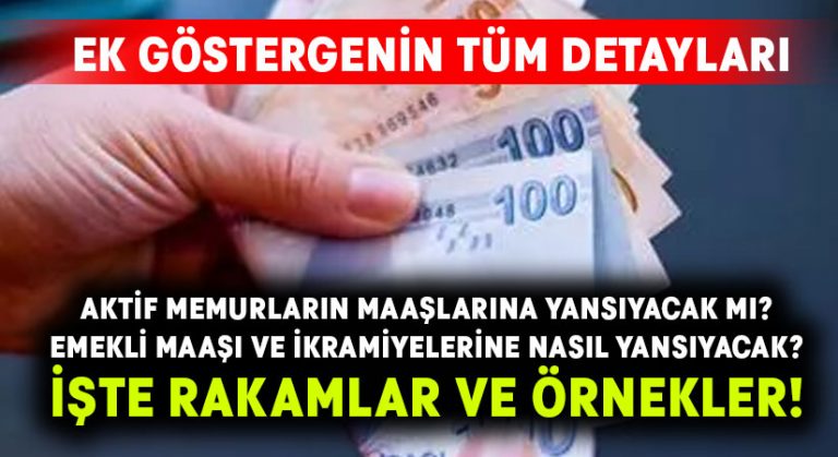 Ek göstergenin tüm detayları!