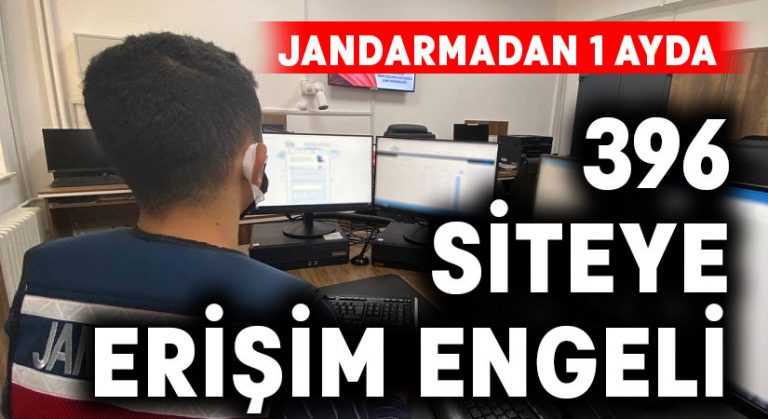 1 ayda 396 internet sitesine erişim engeli