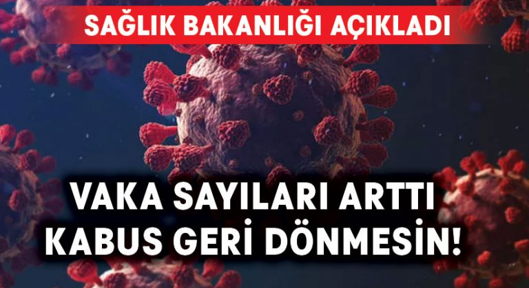 Kabus geri dönmesin! Türkiye’de vaka sayıları arttı