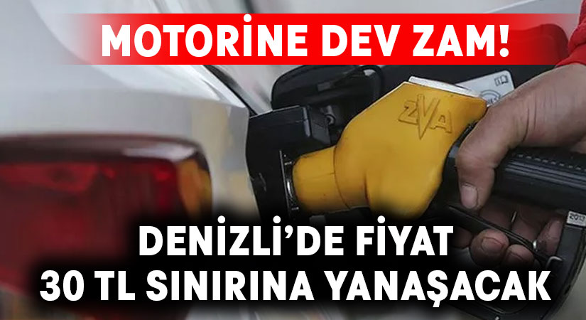 Motorine dev zam geliyor