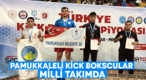 Pamukkaleli Kick Bokscular Milli Takımda