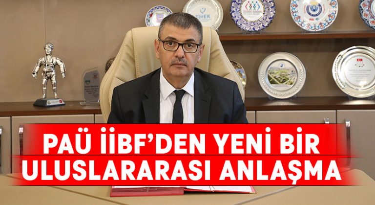 PAÜ İİBF’den Yeni Bir Uluslararası Anlaşma