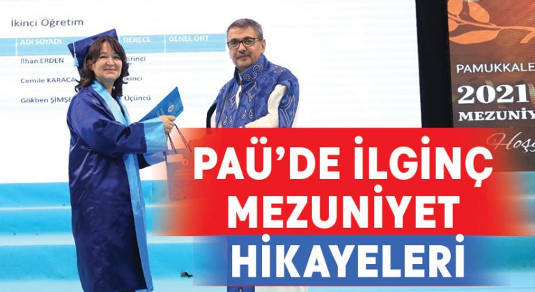 PAÜ Mezuniyet Törenleri Birbirinden Güzel Başarı Hikâyelerine Sahne Oldu