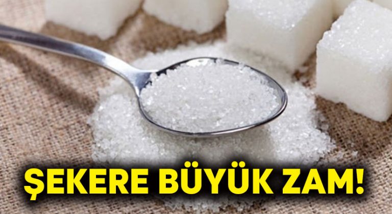 Şekere büyük zam.. 67 oranında zam geldi!