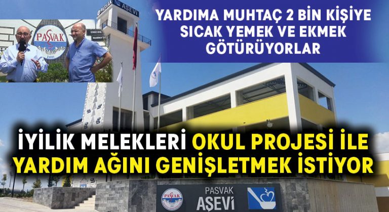 Denizli’nin iyilik melekleri okul projesiyle hizmetini geliştirmek istiyor