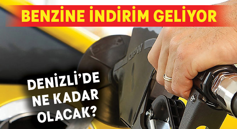 Benzine indirim geliyor!