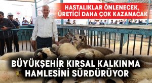 Büyükşehir kırsal kalkınma hamlesini sürdürüyor