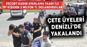 Denizli ve Manisa’da escort operasyonu: 11 tutuklama