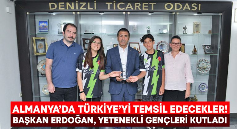 Almanya’da Türkiye’yi temsil edecekler! Başkan Erdoğan, yetenekli gençleri kutladı