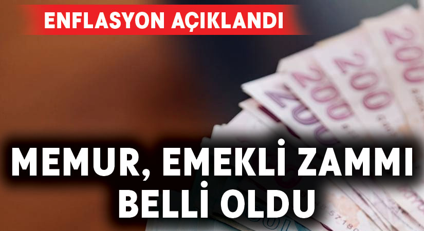 Memur, emekli zammı belli oldu