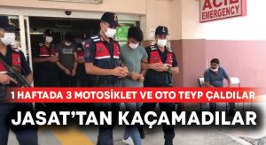 1 haftada 3 motosiklet ve oto teyp çaldılar