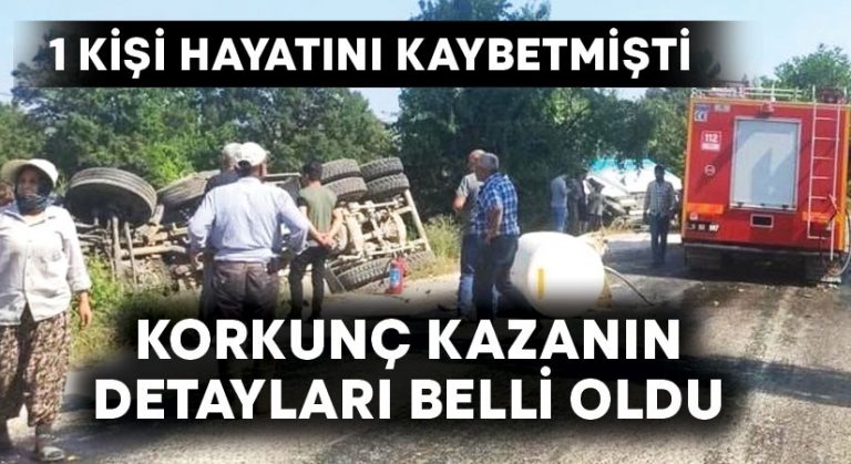 1 kişinin öldüğü zincirleme kazanın detayları belli oldu