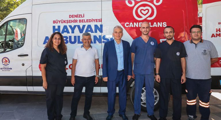 Büyükşehir’den can dostlara özel hayvan ambulansı