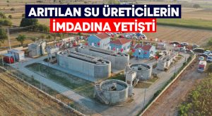 Arıtılan su üreticilerin imdadına yetişti