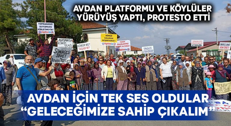 Avdan için tek ses oldular: “Geleceğimize sahip çıkalım”