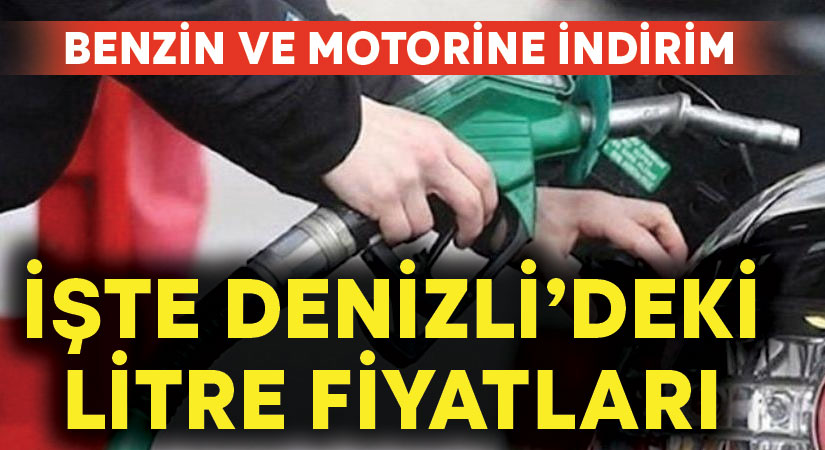 Benzin ve motorine indirim!