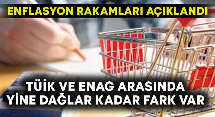 Enflasyon rakamları açıkladı