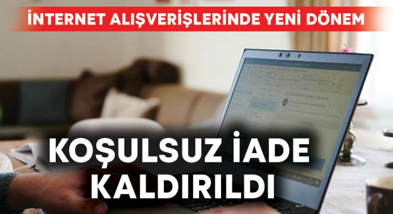 İnternetten alınan teknolojik ürünlerde koşulsuz iade kaldırıldı