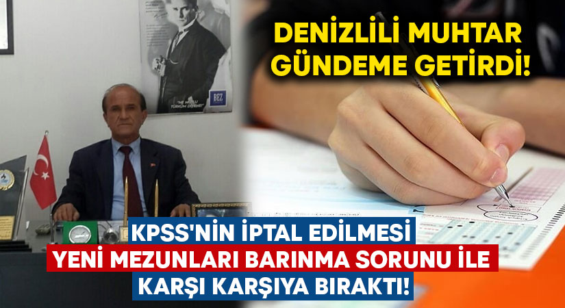 KPSS’nin iptal edilmesi yeni mezunları barınma sorunu ile karşı karşıya bıraktı!