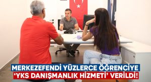 Merkezefendi yüzlerce öğrenciye ‘YKS Danışmanlık Hizmeti’ verildi!