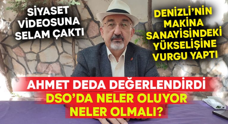 Ahmet Deda değerlendirdi: Heyecanı yüksek DSO seçimlerinden ne bekleniyor?