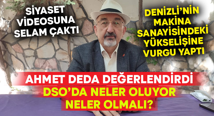 Ahmet Deda değerlendirdi: Heyecanı yüksek DSO seçimlerinden ne bekleniyor?