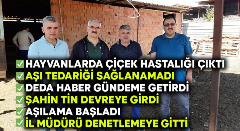 Çal’daki aşı krizi son buldu