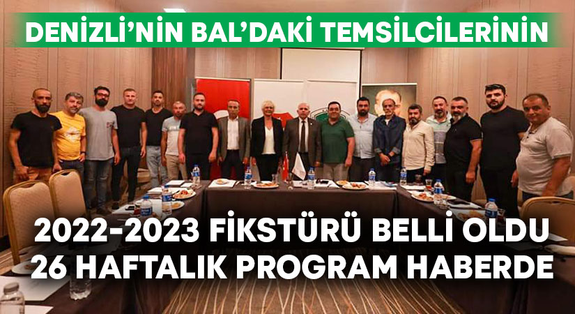 Denizli’nin BAL’daki 4 temsilcisinin fikstürü belli oldu