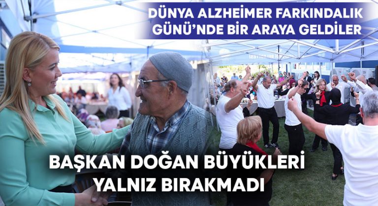 Dünya Alzheimer Farkındalık Günü’nde bir araya geldiler