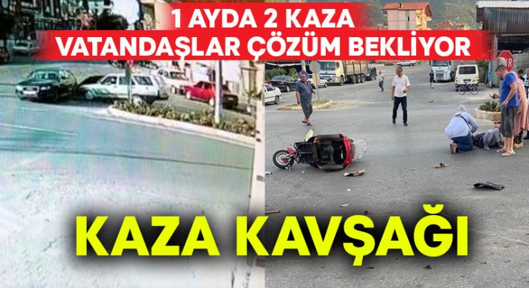 Kavşaktaki kazalar vatandaşı çileden çıkardı