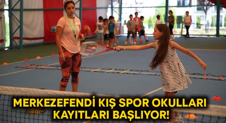 Merkezefendi kış spor okulları kayıtları başlıyor!