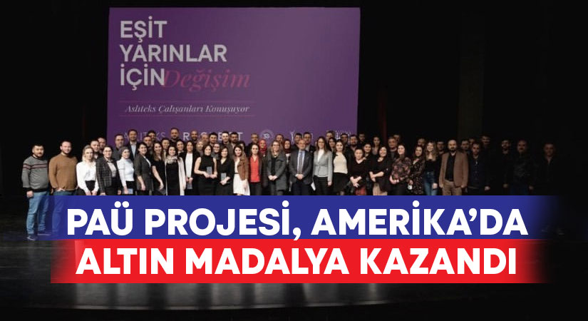 PAÜ’nün projesi Amerika’da altın madalya kazandı