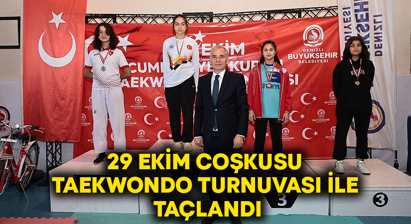 29 Ekim coşkusu Taekwondo Turnuvası ile taçlandı