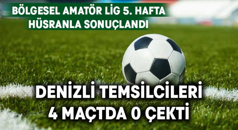 BAL 5. Haftada Denizli temsilcileri puansız