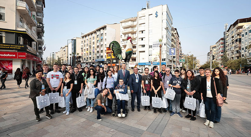 Büyükşehir, Erasmus öğrencilerini ağırladı