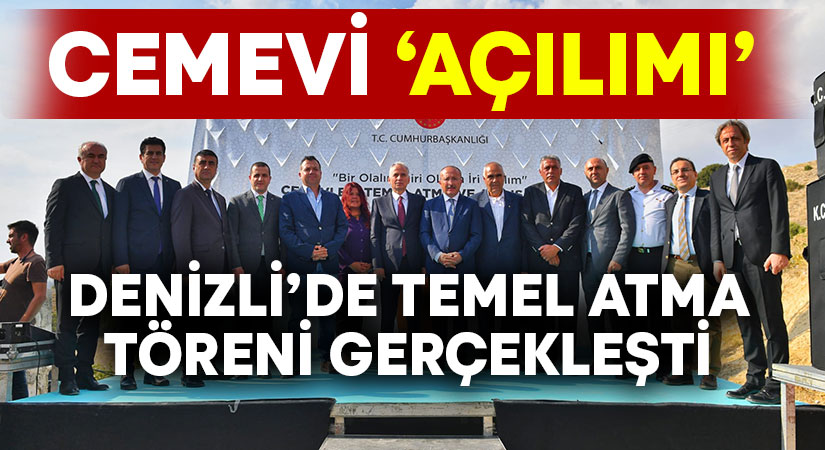 Denizli’de Ardıçlı Baba Cemevi Temel Atma Töreni Gerçekleştirildi