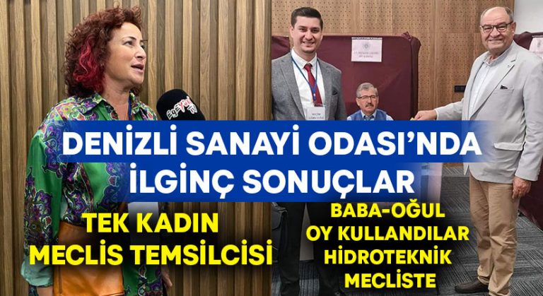 DSO seçiminde ilginç sonuç.. Tek kadın meclis üyesi var, baba-oğlu oy kullandı HİDROTEKNİK mecliste