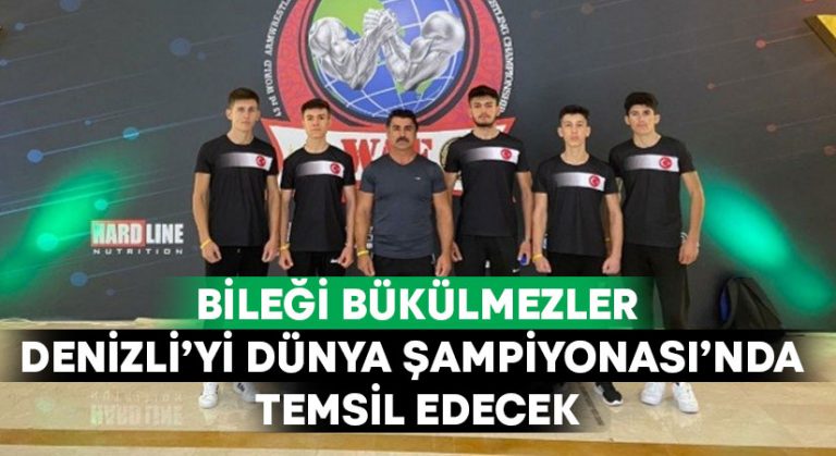 Dünya Bilek Şampiyonasına Çivril’den 6 sporcu katılacak