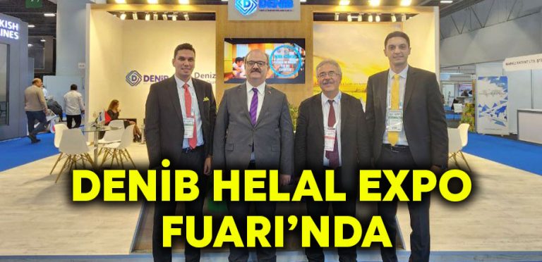 DENİB Helal Expo Fuarı’nda