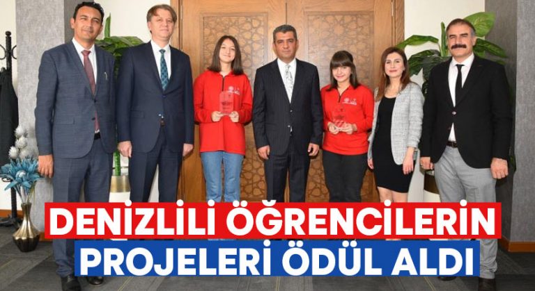 Denizlili öğrencilerin projeleri ödül aldı