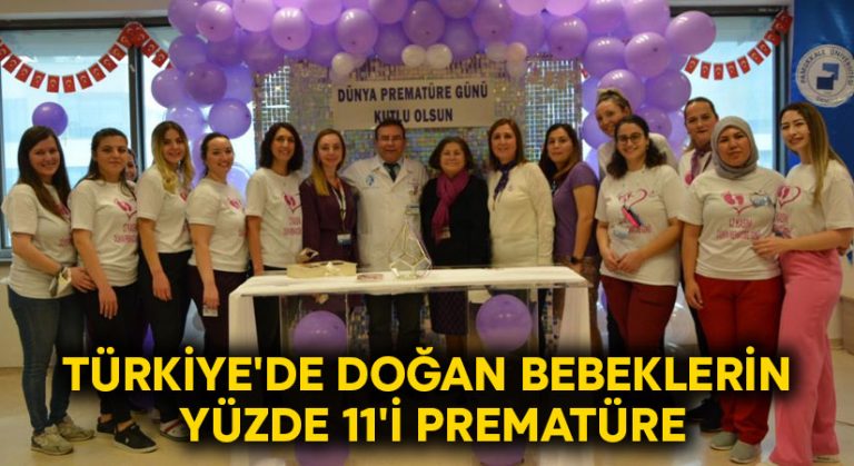 Türkiye’de doğan bebeklerin yüzde 11’i prematüre