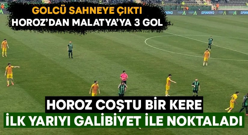 Altaş Denizlispor, Yeni Malatyaspor 3 golle geçti