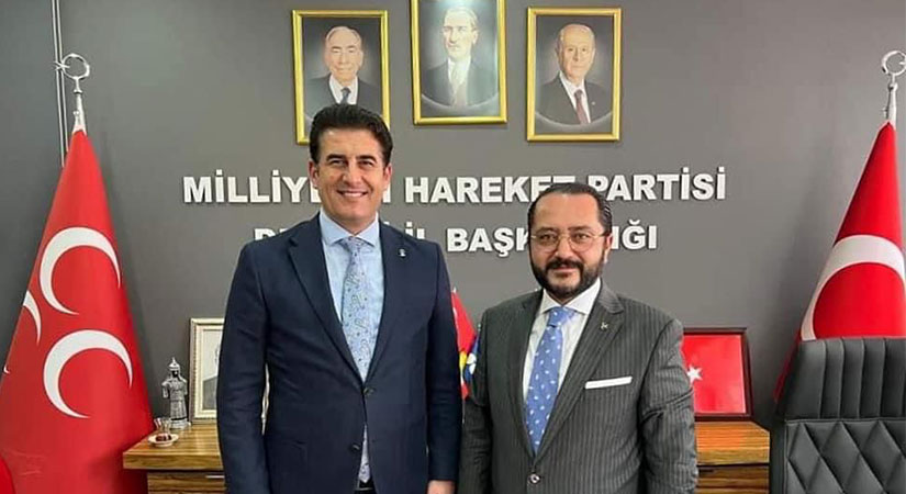 Başkan Güngör, MHP İl Başkanı Yılmaz’ı ziyaret etti